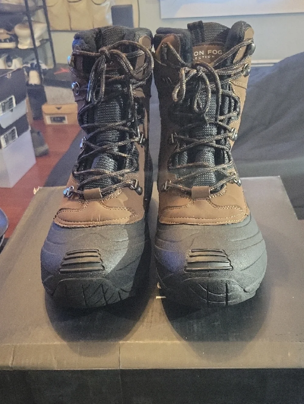 London Fog Breckenridge Waterproof Boots Mens 10 NWT & BOX